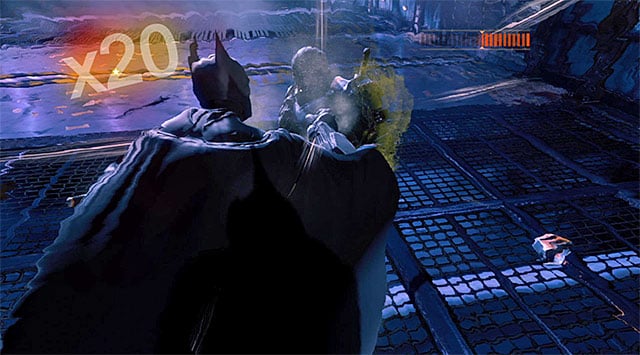 Land a blow after another in a series - Defeat Deathstroke | Main storyline - Main storyline - Batman: Arkham Origins Game Guide