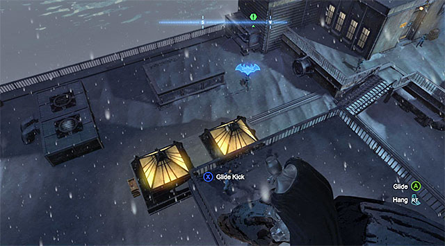 The gargoyles provide a good look over the entire rooftop - Gain access to the GCPD via the rooftop | Main storyline - Main storyline - Batman: Arkham Origins Game Guide