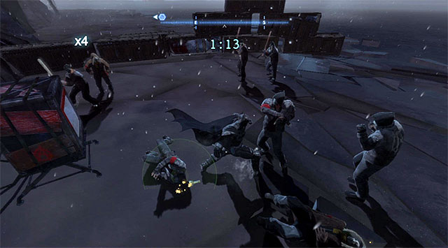 The vicinity of the place where you disarm the third bomb - Anarky | Most Wanted - Most Wanted - Batman: Arkham Origins Game Guide