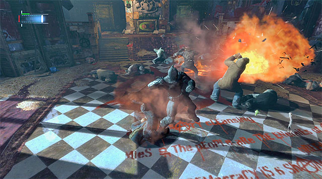 Avoid taking damage from Anarkys attacks - Anarky | Most Wanted - Most Wanted - Batman: Arkham Origins Game Guide