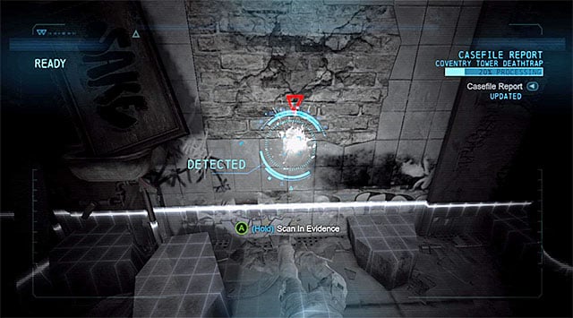 DNA traces - Case 1224-1: Coventry Tower Deathtrap | Casefile Reports - Casefile Reports - Batman: Arkham Origins Game Guide