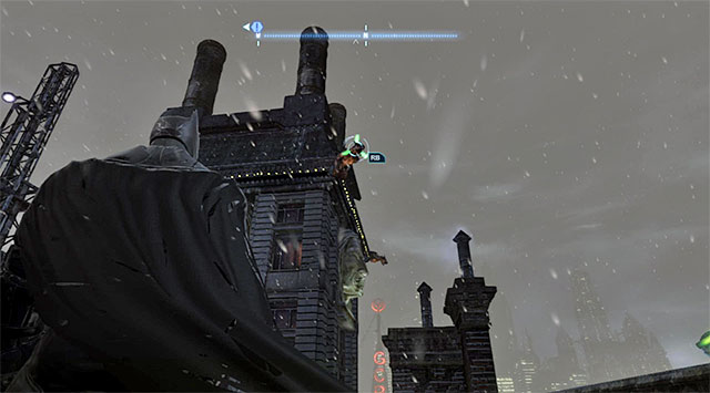 This collectible is on the topmost balcony of the Soder Cola building and reaching it is seemingly impossible - The best hidden datapacks - Extortion File 3 (The Bowery) | Enigma Datapacks - Enigma Datapacks - Batman: Arkham Origins Game Guide