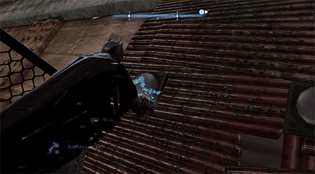 You first need to spread the explosive gel in three places - The best hidden datapacks - Extortion File 4 (The Bowery) | Enigma Datapacks - Enigma Datapacks - Batman: Arkham Origins Game Guide