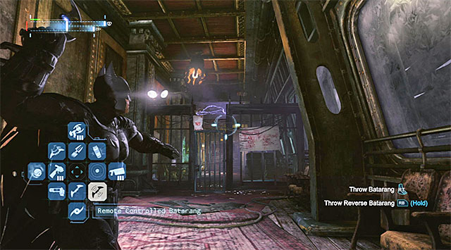 Backtrack to the south now, and stop at the gate shown in the screenshot - The best hidden datapacks - Extortion File 7 (Amusement Mile) | Enigma Datapacks - Enigma Datapacks - Batman: Arkham Origins Game Guide