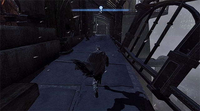 The corridor to the collectible - The best hidden datapacks - Extortion File 12 (Gotham Pioneers Bridge) | Enigma Datapacks - Enigma Datapacks - Batman: Arkham Origins Game Guide