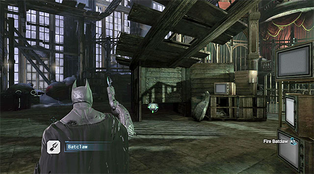 The collectible is in the central part of the West Tower - Ballroom, the location where you solve Jokers puzzles, during your first visit to the hotel - The best hidden datapacks - Extortion File 17 (Diamond District) | Enigma Datapacks - Enigma Datapacks - Batman: Arkham Origins Game Guide