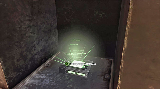 The collectible is in the venting shaft - The best hidden datapacks - Extortion File 17 (Diamond District) | Enigma Datapacks - Enigma Datapacks - Batman: Arkham Origins Game Guide