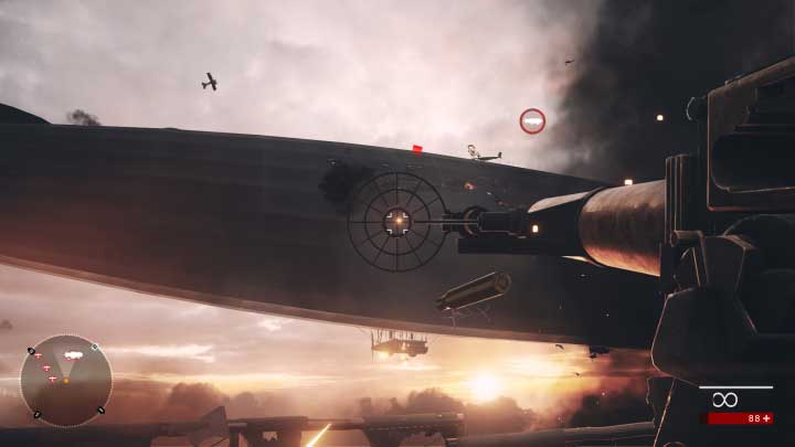 Your last task is to destroy the airship with an anti-aircraft weapon placed on another airship - Friends in High Places | Walkthrough - Walkthrough - Battlefield 1 Game Guide