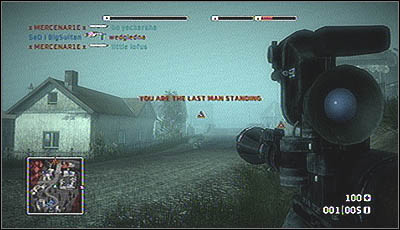 Although the snipers in the city and ruins are less popular than Assault and Support kits, their MTN-55 motion sensors provide great help while defending the crates - Over and Out - Maps analyses - Battlefield: Bad Company - Game Guide and Walkthrough