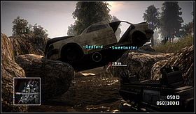 Sweetwater will advise You to heal Yourself - Welcome to Bad Company I - Campaign - Battlefield: Bad Company - Game Guide and Walkthrough