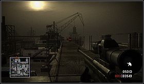 Your target is to get close to the cargo ship - Crossing Over II - Campaign - Battlefield: Bad Company - Game Guide and Walkthrough