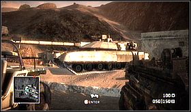 Drive to the nearest camp - Ghost Town I - Campaign - Battlefield: Bad Company - Game Guide and Walkthrough