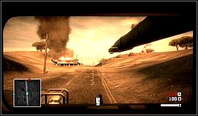 Soon, You'll participate in a regular tank battle - Ghost Town I - Campaign - Battlefield: Bad Company - Game Guide and Walkthrough
