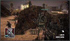 Shoot the guy at the machine gun as fast as You can - Ghost Town I - Campaign - Battlefield: Bad Company - Game Guide and Walkthrough