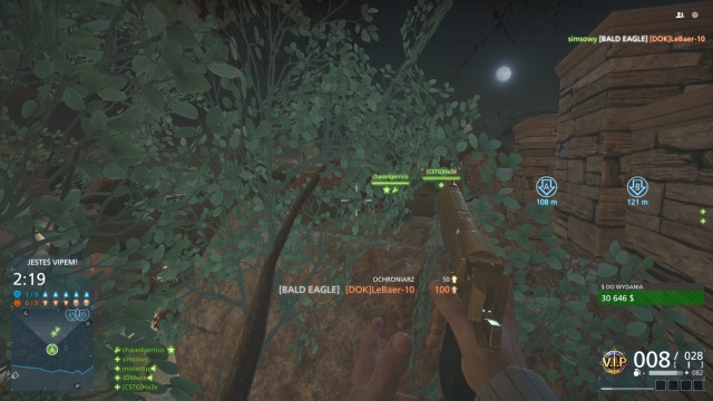 The VIP comes equipped with the Bald Eagle, a frag grenade and a knife only - Battlefield Hardline: Rescue and Crosshair - Battlefield Hardline: Game modes - Battlefield Hardline Game Guide