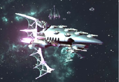 Aconite Frigate - Eldar Corsairs - Units - Battlefleet Gothic: Armada - Game Guide and Walkthrough