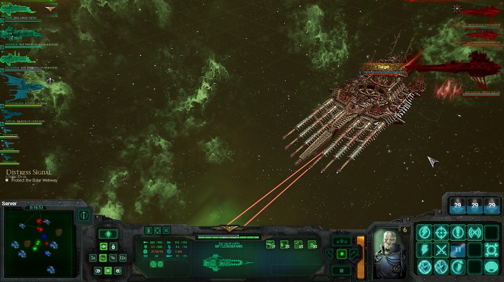 It is best that you focus your entire firepower on the enemy destroyer as soon as it appears - Chapter IV - 12th Black Crusade - Campaign - Battlefleet Gothic: Armada - Game Guide and Walkthrough