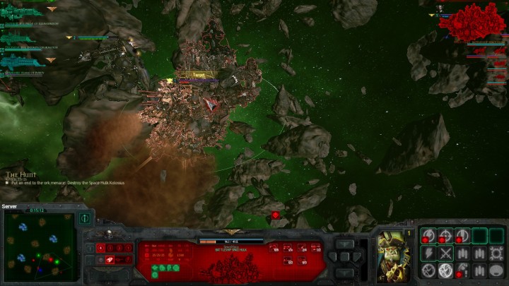 The above screenshot presents your objective - Chapter IV - 12th Black Crusade - Campaign - Battlefleet Gothic: Armada - Game Guide and Walkthrough