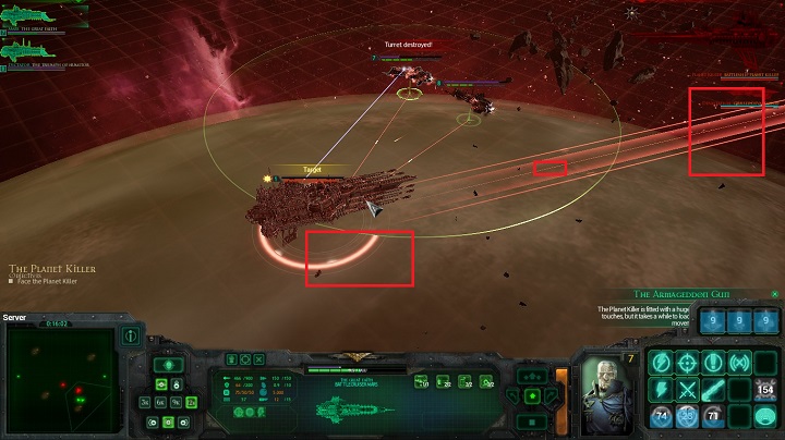 Look at the above screenshot - Chapter IV - 12th Black Crusade - Campaign - Battlefleet Gothic: Armada - Game Guide and Walkthrough