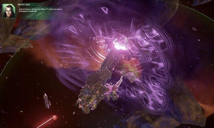 During the third wave, stake it all on one card and strike the enemy using combustion - Chapter I - The Hand of Darkness - Campaign - Battlefleet Gothic: Armada - Game Guide and Walkthrough