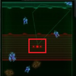 The above screenshot presents locations of objects important for the mission - Chapter II - The Eye of Night - Campaign - Battlefleet Gothic: Armada - Game Guide and Walkthrough