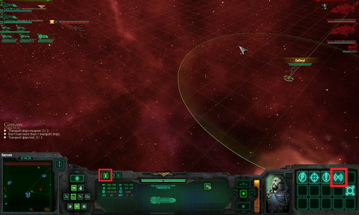 Select the ship that you left unprotected - Side missions - Campaign - Battlefleet Gothic: Armada - Game Guide and Walkthrough