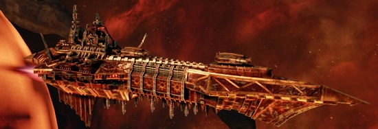 Hellbringer MK2 - Chaos - Units - Battlefleet Gothic: Armada - Game Guide and Walkthrough