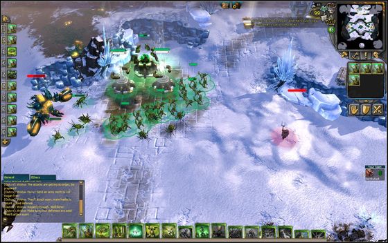 The fourth Orb allows you to use the most powerful units - Example scenarios - Defending Hope - part 2 - Example scenarios - BattleForge - Game Guide and Walkthrough