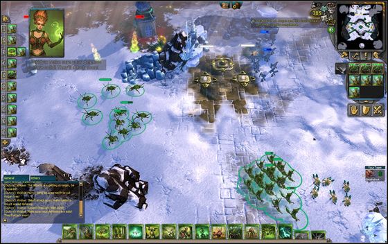 When you reach the place where the enemies are attacking Rogans forces you will join the fihgt - Example scenarios - Defending Hope - part 2 - Example scenarios - BattleForge - Game Guide and Walkthrough