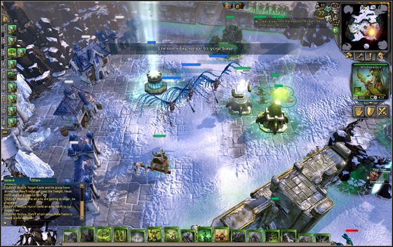 Add another team of Drones, take a squad of Windweavers from each of the upper walls and head north to escort Rogan Kayle to the city - Example scenarios - Defending Hope - part 2 - Example scenarios - BattleForge - Game Guide and Walkthrough