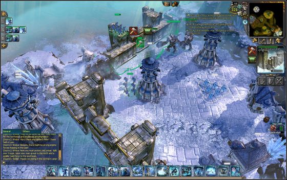 Send the other team, as fast as you can, to the northern camp thats just being attacked - Example scenarios - Siege of Hope - part 2 - Example scenarios - BattleForge - Game Guide and Walkthrough