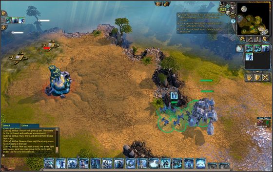 The rest of your army should go north - Example scenarios - Siege of Hope - part 2 - Example scenarios - BattleForge - Game Guide and Walkthrough