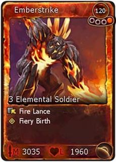 Type: Creature - Cards list - Fire - part 6 - Cards list - BattleForge - Game Guide and Walkthrough