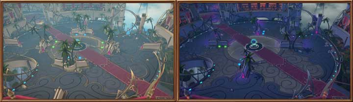 Sky Ring is built on a floating island in the Kingdom of Trolobe - Maps | Basics - Basics of gameplay - Battlerite Game Guide