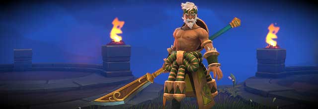 Shifu is a martial art champion and master spear fighter - Melee Heroes - Heroes and their characteristics - Battlerite Game Guide
