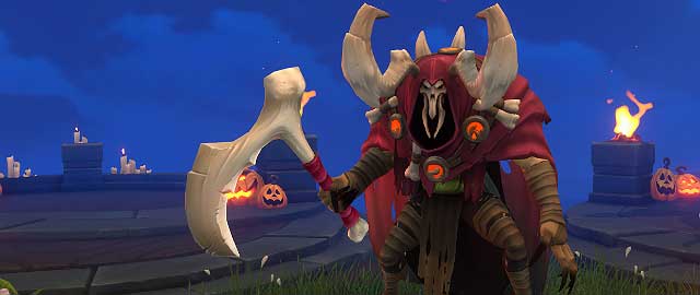 Ruh Kaan was awoken by a grave robber looking for the crypt of ArkDun - Melee Heroes - Heroes and their characteristics - Battlerite Game Guide