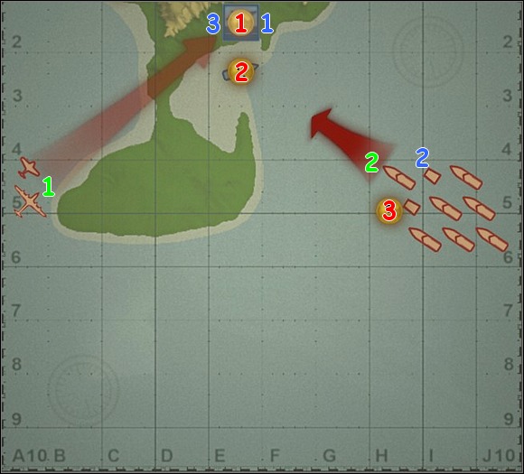 New scenario and new challenges - Holding the Lombok Strait - Singleplayer Campaign - Battlestations: Midway - Game Guide and Walkthrough