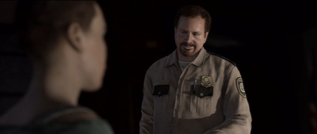 During the conversation with the police office, you will not be able to make any choices - Broken | Beyond Walkthrough - Walkthrough - Beyond Two Souls Guide