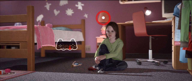 To get up, lean the right analog stick away - The Experiment | Beyond Walkthrough - Walkthrough - Beyond Two Souls Guide