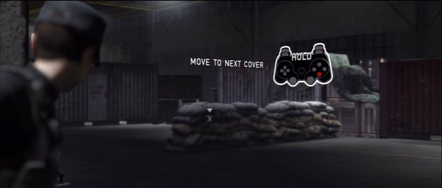 When you see the icon in the square, press the button that you are supposed to - Welcome to the CIA | Beyond Walkthrough - Walkthrough - Beyond Two Souls Guide