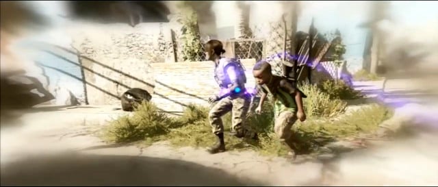 You can avoid all of the bullets, thanks to Aidens powers - The Mission | Beyond - Walkthrough - Beyond Two Souls Guide