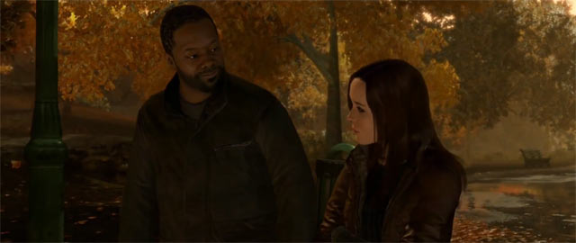 At the beginning of this chapter, you will have a long conversation with Cole - Old Friends / Norah | Beyond - Walkthrough - Beyond Two Souls Guide