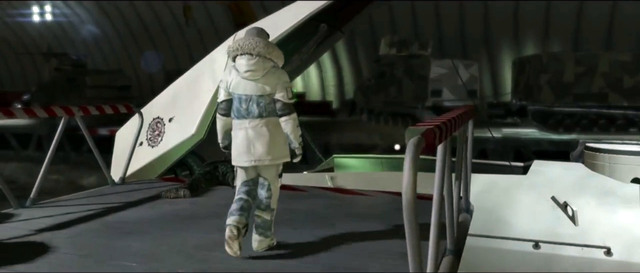 To prevent being spotted, change into the uniform of the dead enemy - Dragons Hideout | Beyond - Walkthrough - Beyond Two Souls Guide