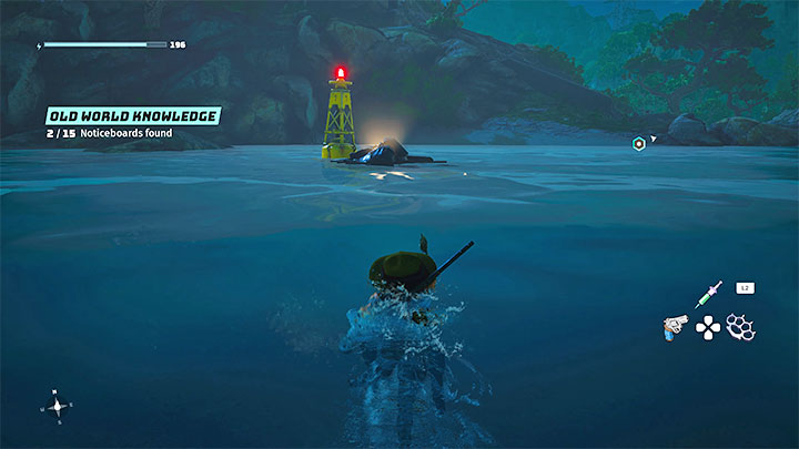 If you have a larger water reservoir to swim through, look around for small islands or large enough objects sticking out of the water, so the main character can take a break and regenerate the Ki energy - Biomutant: Swimming - is it possible? - Exploration - Biomutant Guide