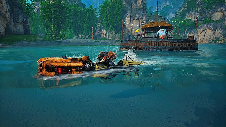 Later in the campaign, you will unlock the Googlide thanks to which you will be able to traverse larger bodies of water with ease - Biomutant: Swimming - is it possible? - Exploration - Biomutant Guide