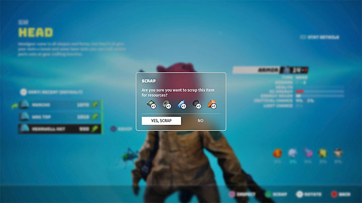 1 - Biomutant: Unwanted loot - how to dispose of it? - Character & equipment - Biomutant Guide