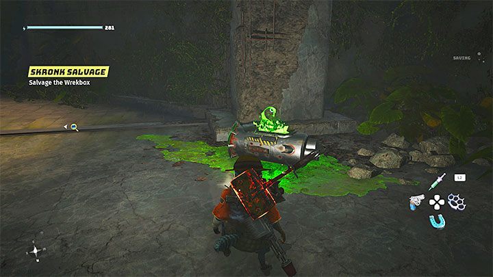 Another way to earn Bio Points is to find special green Bioblob Containers - an example is shown in the picture - Biomutant: Bio Points, Psi Points - how to get them? - Character & equipment - Biomutant Guide