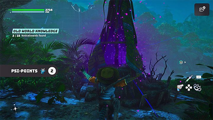 The main way to earn Psi Points is by finding Psi Shrines - an example is shown in the attached picture - Biomutant: Bio Points, Psi Points - how to get them? - Character & equipment - Biomutant Guide