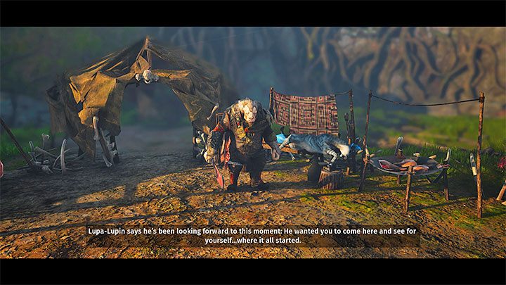 After reaching the arena, you will first engage in a conversation with Lupa-Lupin, during which you will learn the antagonist's motivation and the reason for attacking the hero's home village - Biomutant: Fight with Lupa-Lupin - can you win? - Campaign - Biomutant Guide