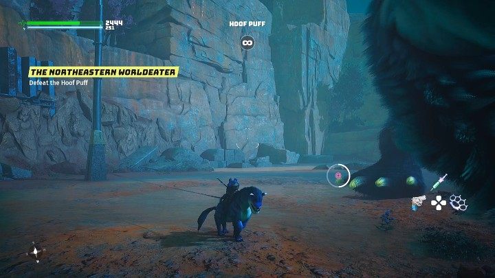 You can also use the lamps in the arena to hurt the boss - Biomutant: The Northeastern Worldeater - walkthrough - Main quests - Biomutant Guide